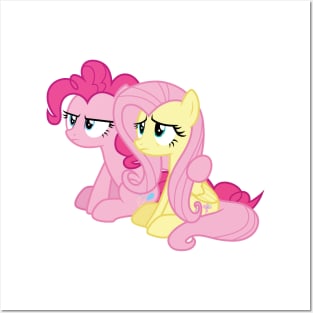 Pinkie Pie and Fluttershy Posters and Art